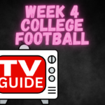 Read more about the article College Football Week 4 TV Guide!