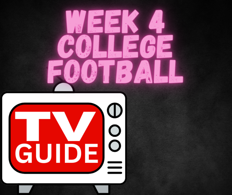 Read more about the article College Football Week 4 TV Guide!