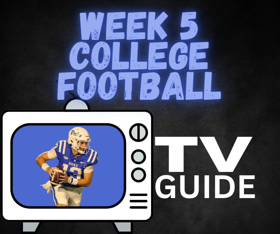 You are currently viewing Week 5! College FB!