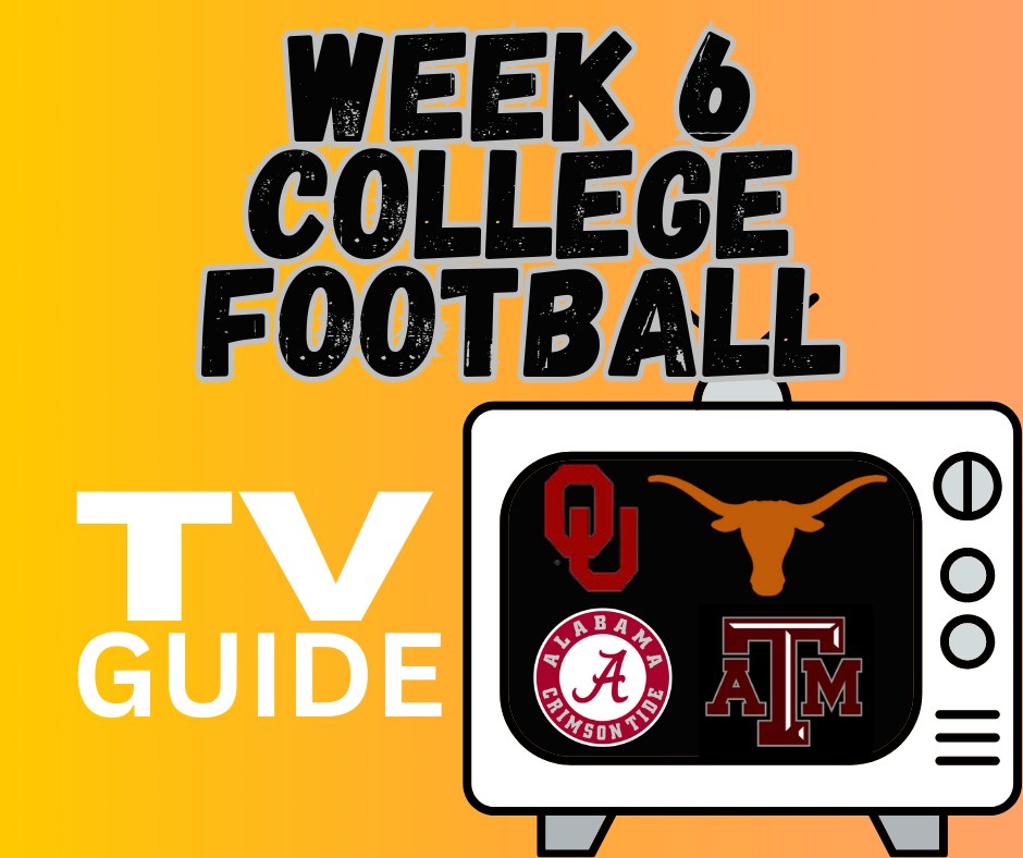 You are currently viewing Week 6 College Football TV Guide!