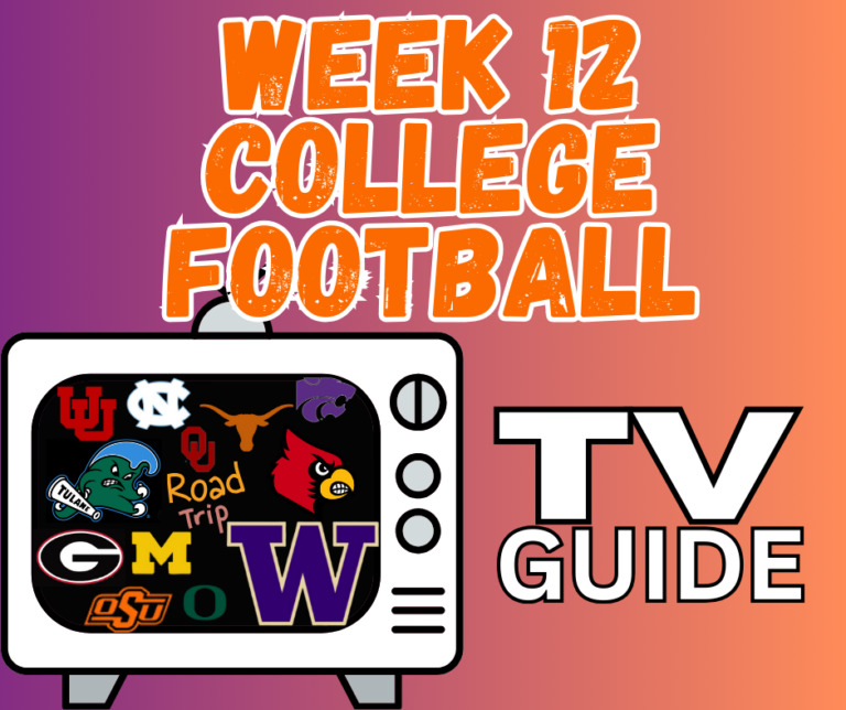 Read more about the article College Football Week 11 TV Guide